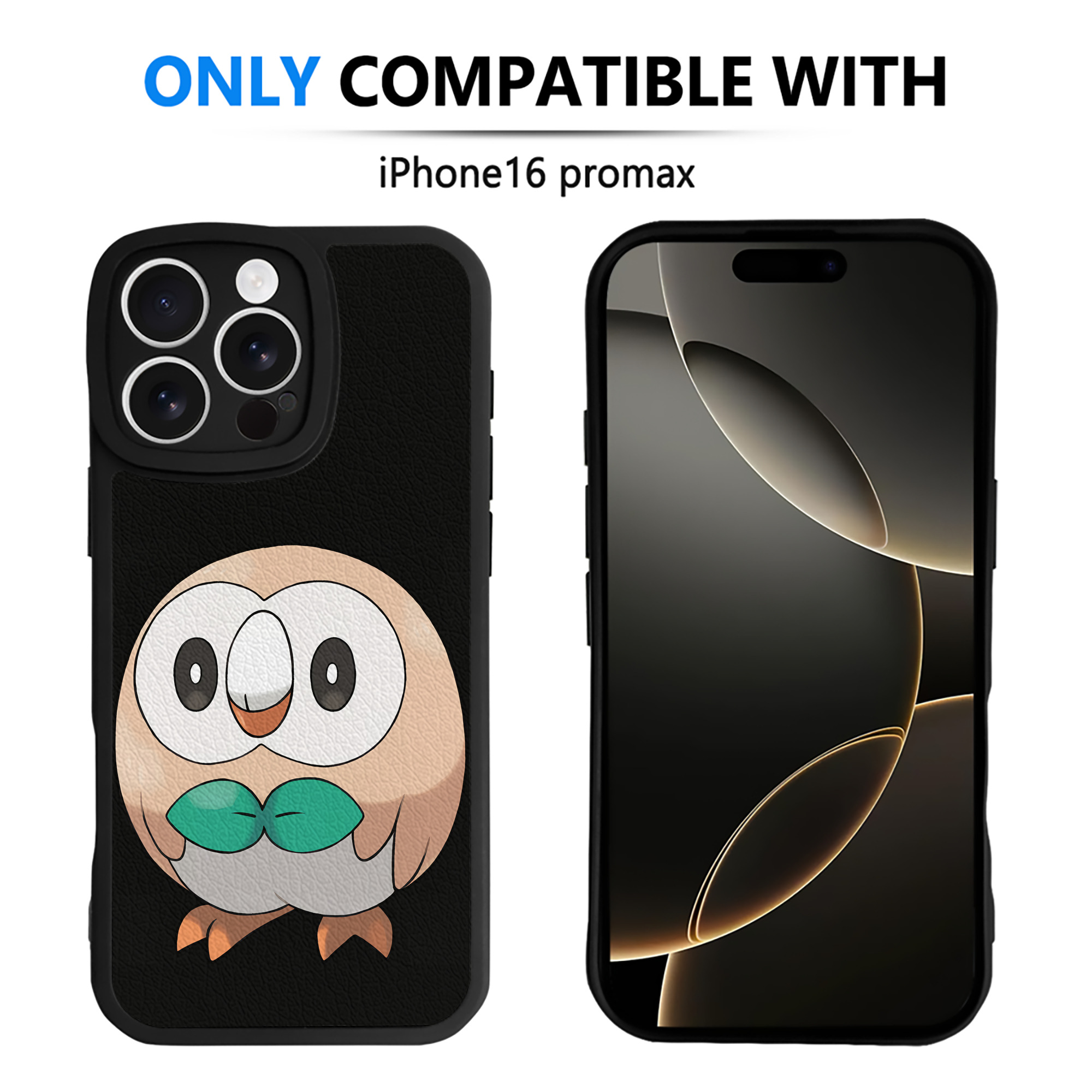 （画像用） ポケットモンスター Pokémon 【iPhone 16シリーズ対応】シリコンスマホケース（レザー調） 材質：シリコン